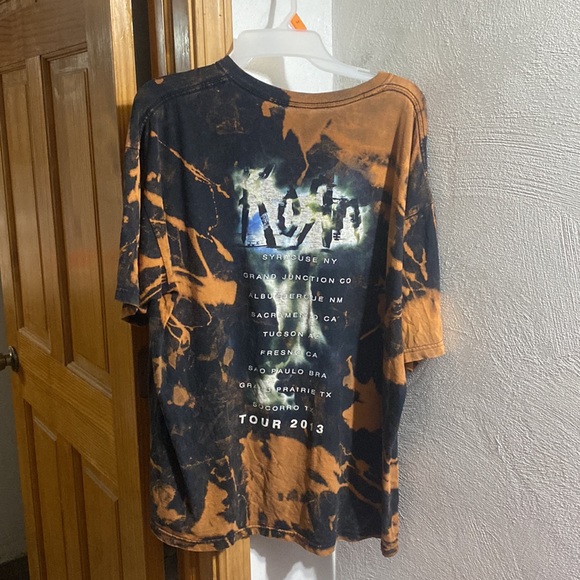 KORN Concert tee 2013’ Path of totality XL+925 Italy chain Slipknot🎸Pick - Picture 4 of 15